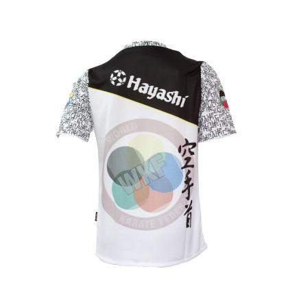 99341-1 _ tee shirt aztec noir et blanc dos hayashi