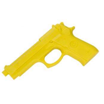 pistolet entraînement type beretta jaune métal boxe are416y