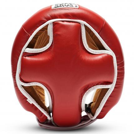 casque de boxe de combat noir, bleu ou rouge de leone 1947 cs410 dessus sur ring et tatami ring-tatami