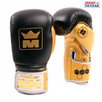gants de boxe entrainement victory cuir montana 402717 ring tatami