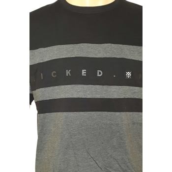 t-shirt "Refresh" noir/gris Wicked One